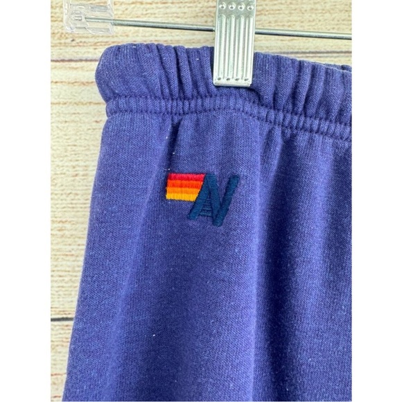 Aviator Nation Lightning Bolt Purple Sweatpants - Picture 6 of 10